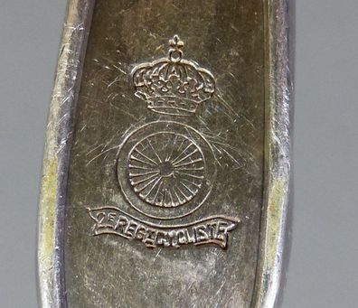 Regimentsbesteck Messer 2. Regiment de carabiniers-cyclistes Belgien 1. WK Militaria