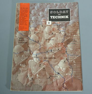 Soldat und Technik Magazin Nr.3 1962 NVA Uniformen u.a. Militaria Technik