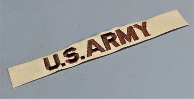 US ARMY Tuch Aufnäher Patch Tab Desert Wüstentarn USA Armee Militür U.S