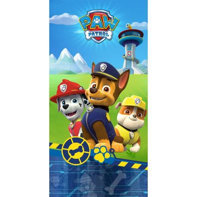 Paw Patrol Badetuch Boy's Blau 60x120 cm