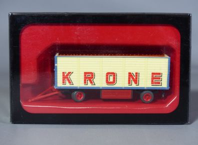 Preiser H0 21020 Zirkus Packwagen Zirkus Krone offen Ladung Elefantenpodeste NEU OVP