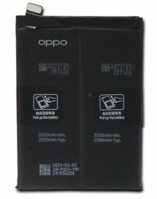 Original Oppo BLP831 Akku Battery Für OPPO Find X3 / X3 Pro 4500mAh Neu