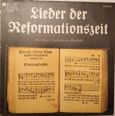 Eterna 8 27 641 - Lieder Der Reformationszeit