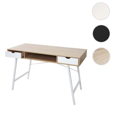 Schreibtisch HWC-E92, Bürotisch Computertisch, 3D-Struktur 120x60cm