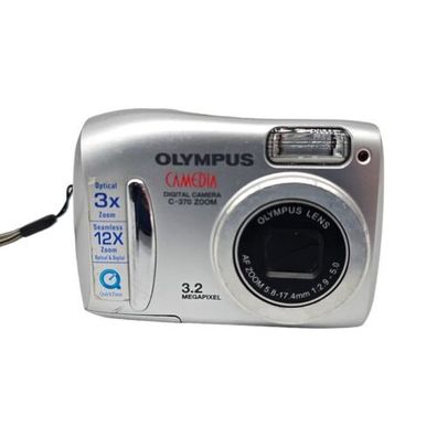 Olympus Camedia C-370 3xZoom 3.2MP Digitalkamera Silber Camera