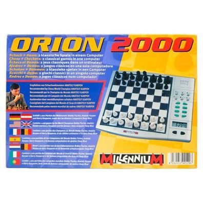 Schachcomputer Orion 2000 Schach Dame Millenium Karpov Rarität Sammlung