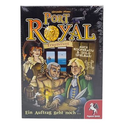 Port Royal Ein Auftrag geht noch Kartenspiel Erweiterung Pegasus Spiele NEU