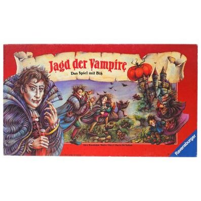 Jagd der Vampire Ravensburger 1991 Brettspiel Gesellschaftsspiel Vintage 2