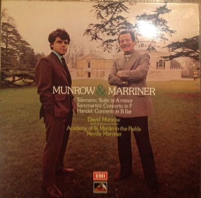 His Master's Voice ASD 3028 - Munrow & Marriner