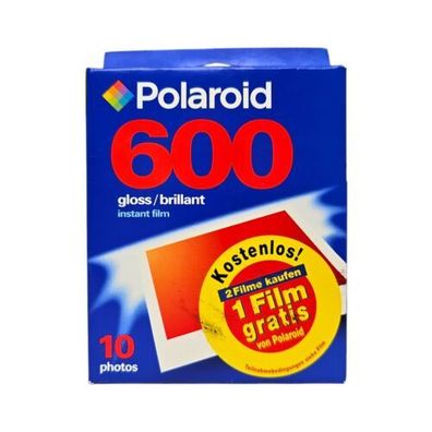 Polaroid 600 gloss Brillant Sofortbilder instant Farb Film 10 Bilder 8.8x10.7cm