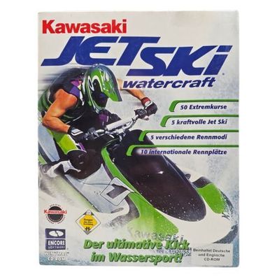 Kawasaki Jetski Watercraft PC Big Box Win/Mac CD Rom 2000 Spiel Neu