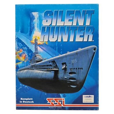 Silent Hunter PC Big Box CD Spiel 1996 Mindscape Game