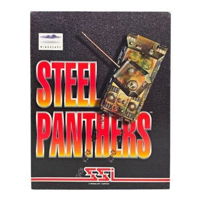 Steel Panthers PC CD-ROM MS-DOS 1995 Big Box Spiel Mindscape