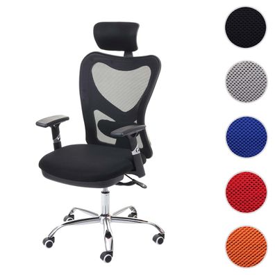 Bürostuhl HWC-F13, Schreibtischstuhl, Sliding-Funktion 150kg belastbar Stoff/Textil