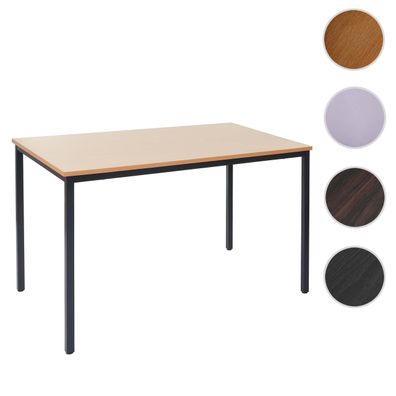 Schreibtisch Braila, Konferenztisch Bürotisch Seminartisch, 120x80cm MDF