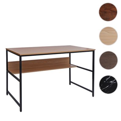 Schreibtisch HWC-K80, Bürotisch Computertisch Arbeitstisch, Metall MDF 120x60cm