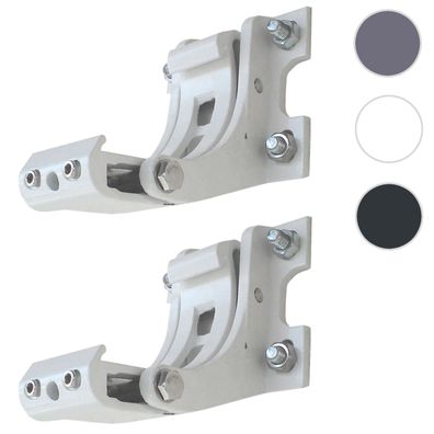 2er-Set Wandhalterung für Markise T122, T123, Wandkonsole Wandmontage Adapter