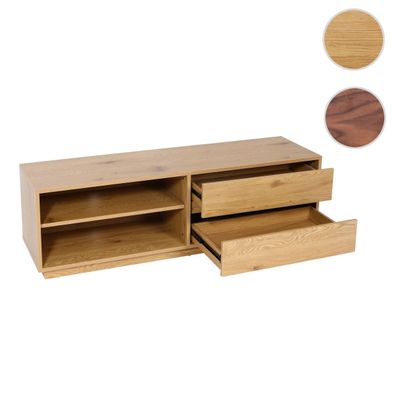 TV-Rack HWC-J78, Fernsehtisch Lowboard Kommode, Schublade, MDF 42x140x40cm