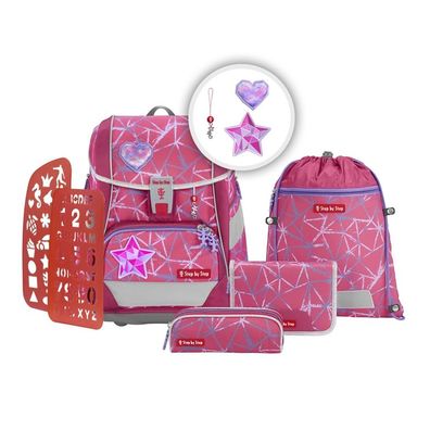 Step by Step 2in1 Plus Schulrucksack-Set 6tlg. Star Stella