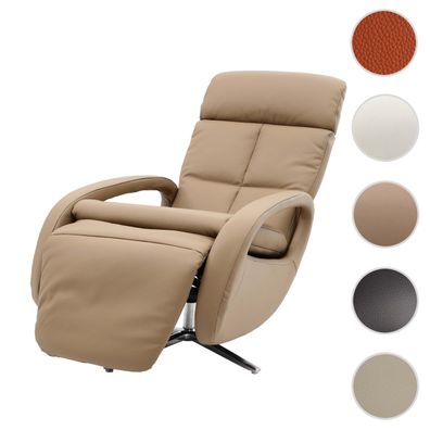 Relaxsessel HWC-L11, Design Fernsehsessel TV-Sessel Liegesessel, Liegefunktion