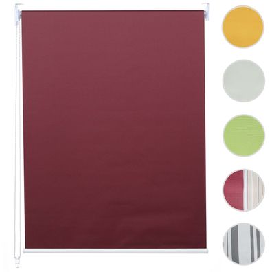 Rollo HWC-D52, Fensterrollo Jalousie, Sonnenschutz Verdunkelung blickdicht 120x230cm