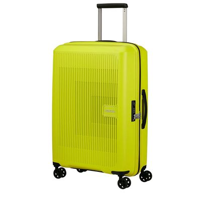 American Tourister Aerostep Spinner M 67/24 EXP TSA 146820, Light Lime, Unisex