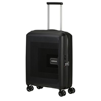 American Tourister Aerostep Spinner S 55/20 EXP TSA 146819, black, Unisex