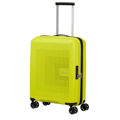 American Tourister Aerostep Spinner S 55/20 EXP TSA 146819, Light Lime, Unisex