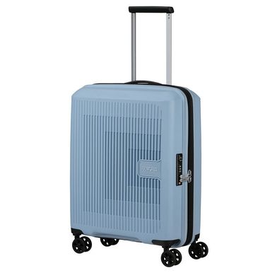 American Tourister Aerostep Spinner S 55/20 EXP TSA 146819, Soho Grey, Unisex