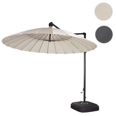 Ampelschirm HWC-A34, Sonnenschirm, drehbar rollbar Ø 2,8m Polyester Alu/Stahl 25kg