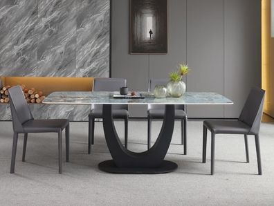 Esszimmer Esstisch Moderne Edelstahl Wohnzimmer Küche Tische Design Tisch Metall