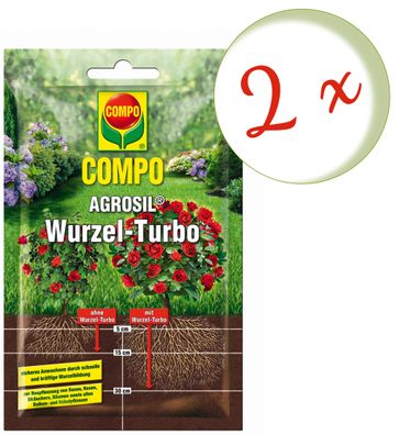 2 x COMPO Agrosil Wurzel-Turbo, 50 g