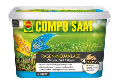 COMPO SAAT® Rasen-Neuanlage-Mix, 2,2 kg