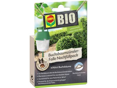 COMPO BIO Buchsbaumzünsler Falle Nachfüllpack, 3 Pheromondispenser