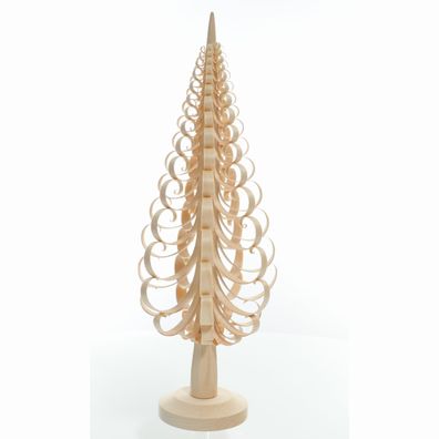 Tischdekoration Spanbaum BxHxT 18,5x50x18,5cm NEU Holzbaum Weihnachtsdeko Deko