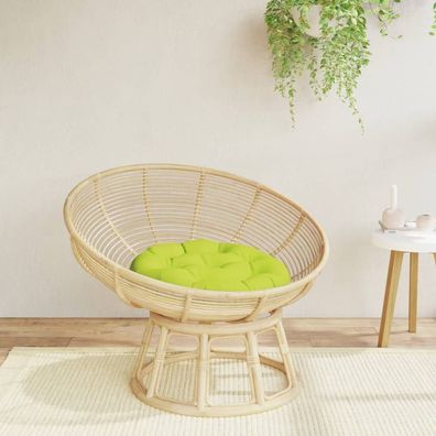 vidaXL Kissen Rund Knallgrün Ø 60x11 cm Oxford-Gewebe
