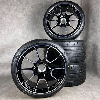 Original Porsche 20" + 21" 992 Turbo S Felgen Exclusive Sommerräder ZV 992044660AJ