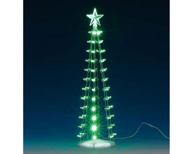 Weihnachtsfigur Lighted silhouette tree (green) b/o (4.5v) Lemax