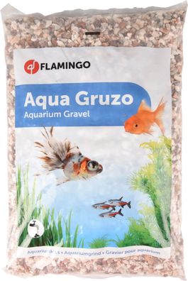 Dekorativer Stein natur 8 kg 6 8 mm für Aquarium Flamingo