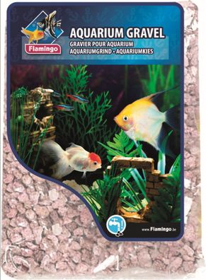 Zierstein gruzo rosa 900 gr. Aquarien Flamingo