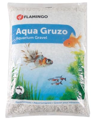 Dekorativer Stein weiß 10 kg für Aquarium Flamingo