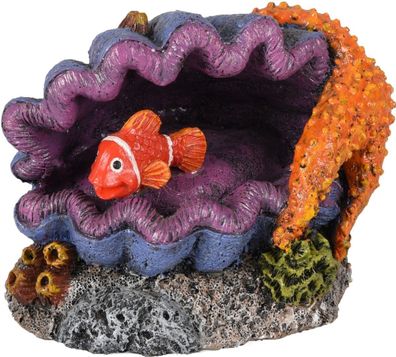 Ad leto Muschelfisch 12x8x9 cm Aquaria Flamingo