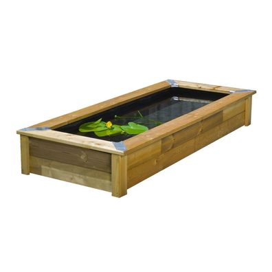 Quadro Holzspiegelset Holzrahmen FSC mit PVC Folie H31,3 x 220 x 90,5 cm Teich Ub