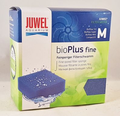 Juwel Filterschwamm fein M 3.0 10cm x 10cm x 5cm