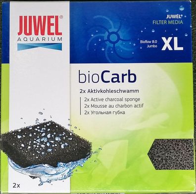 Juwel Jumbo bioCarb XL 2 Aktivkohleschwämme