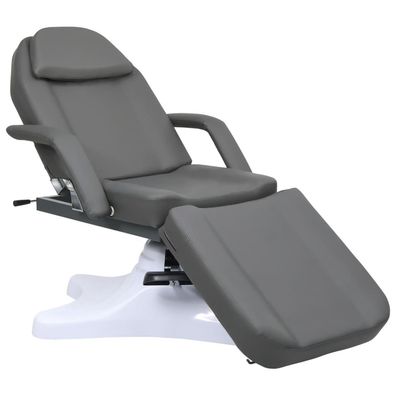 vidaXL Massagetisch Grau 180x62x(86,5-118) cm