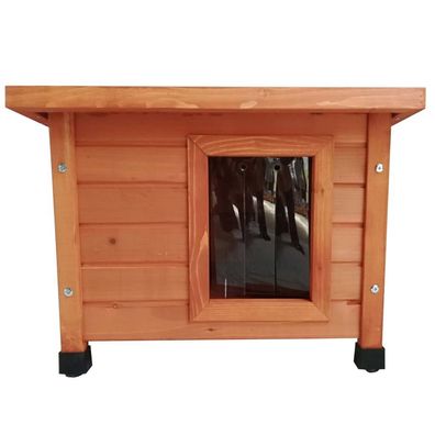 Pet Outdoor Katzenhaus 57x45x43 cm Holz Braun