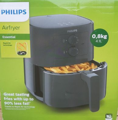 Philips Essential Airfryer Compact »HD9200/60« Heißluftfritteuse