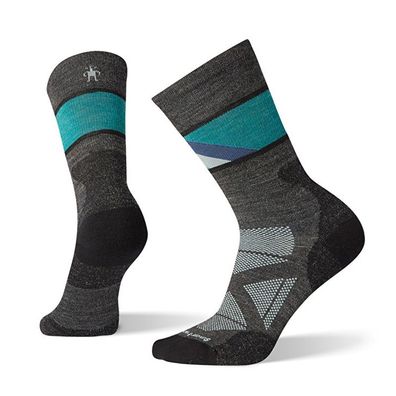 Smartwool W PHD Pro Approach Crew charcoal Wandersocken