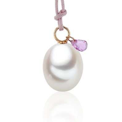 Luna-Pearls - 204.1393 - Anhänger - Damen - 750 Rotgold